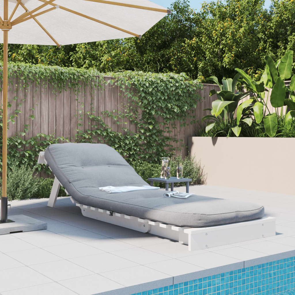 Καναπές Κρεβάτι Futon με Στρώμα 70x206x11 εκ. Μασίφ Ξύλο Πεύκου - Pakobazaar