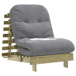 Καναπές Κρεβάτι Futon/Στρώμα 70x206x11 Εμποτισμένο Ξύλο Πεύκου - Pakobazaar