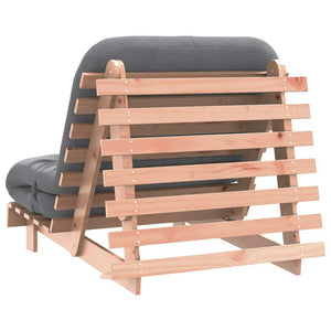 Καναπές Κρεβάτι Futon/Στρώμα 80x206x11 Μασίφ Ξύλο Ψευδοτσούγκα - Pakobazaar