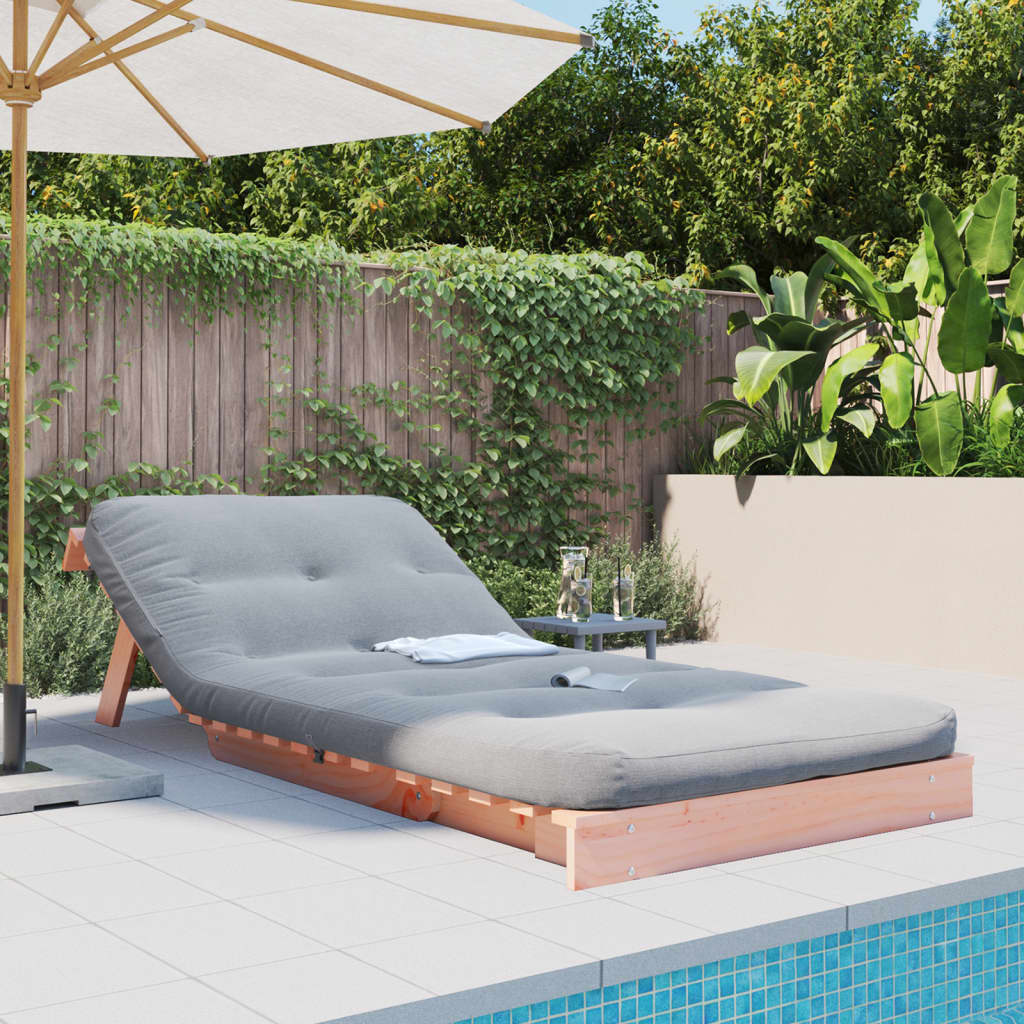 Καναπές Κρεβάτι Futon/Στρώμα 90x206x11 Μασίφ Ξύλο Ψευδοτσούγκα - Pakobazaar