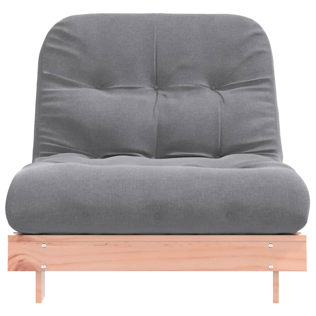Καναπές Κρεβάτι Futon/Στρώμα 90x206x11 Μασίφ Ξύλο Ψευδοτσούγκα - Pakobazaar