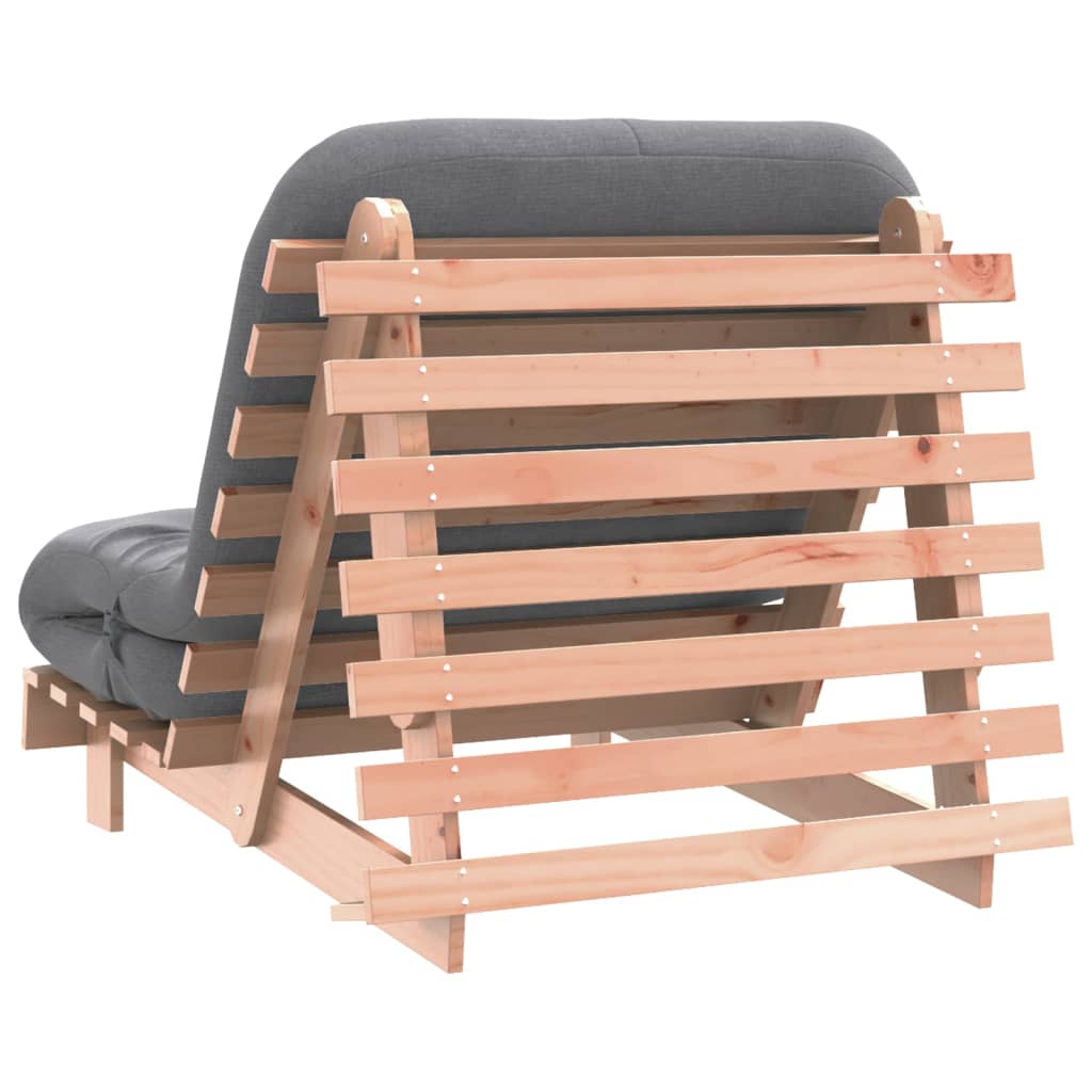 Καναπές Κρεβάτι Futon/Στρώμα 90x206x11 Μασίφ Ξύλο Ψευδοτσούγκα - Pakobazaar