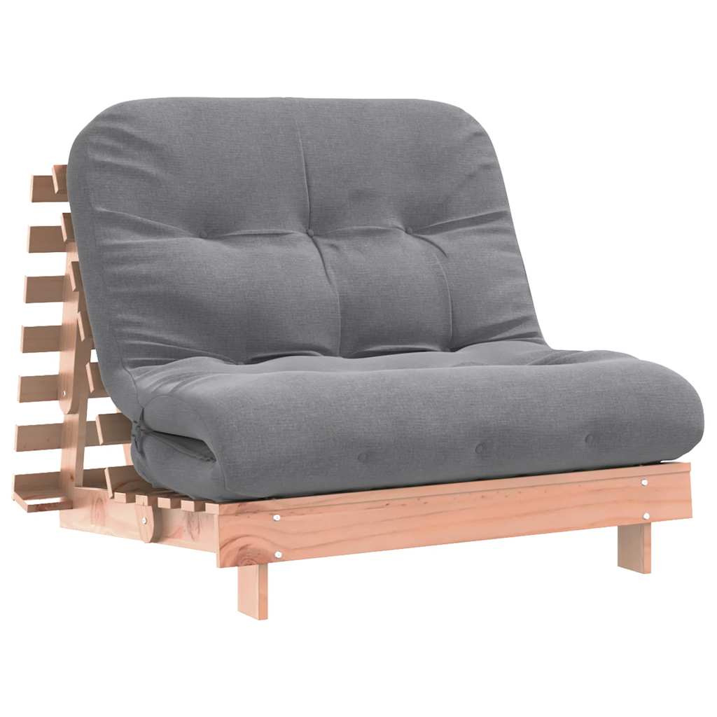 Καναπές Κρεβάτι Futon/Στρώμα 100x206x11 Μασίφ Ξύλο Ψευδοτσούγκα