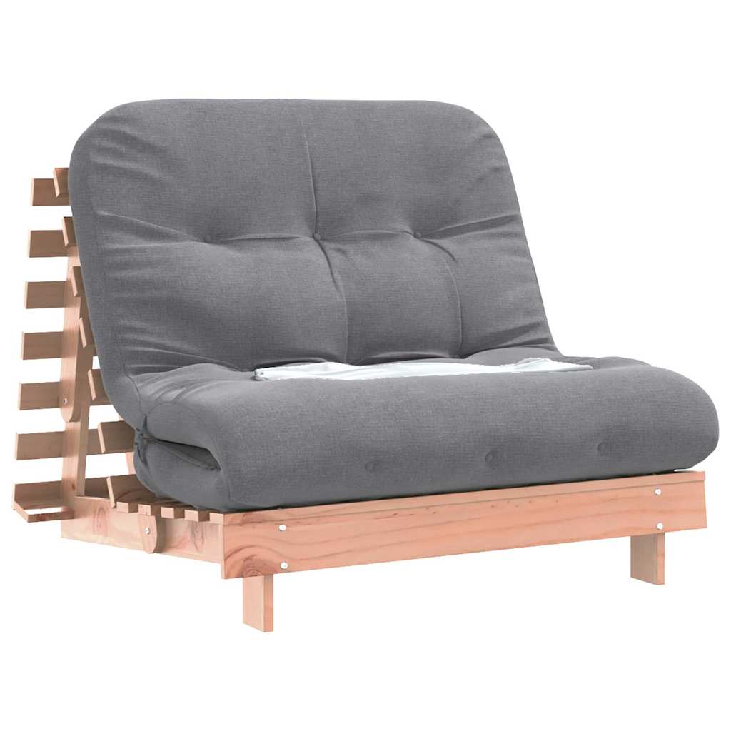 Καναπές Κρεβάτι Futon/Στρώμα 100x206x11 Μασίφ Ξύλο Ψευδοτσούγκα