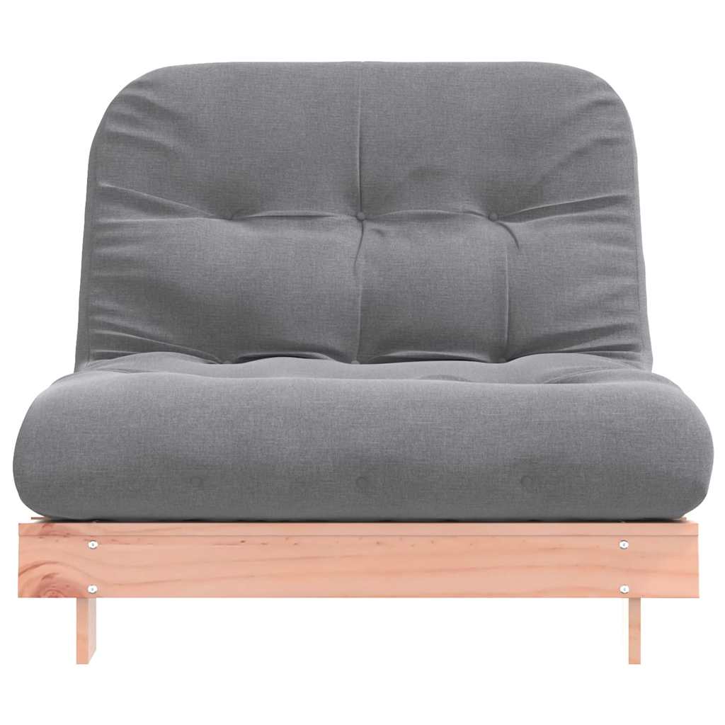 Καναπές Κρεβάτι Futon/Στρώμα 100x206x11 Μασίφ Ξύλο Ψευδοτσούγκα