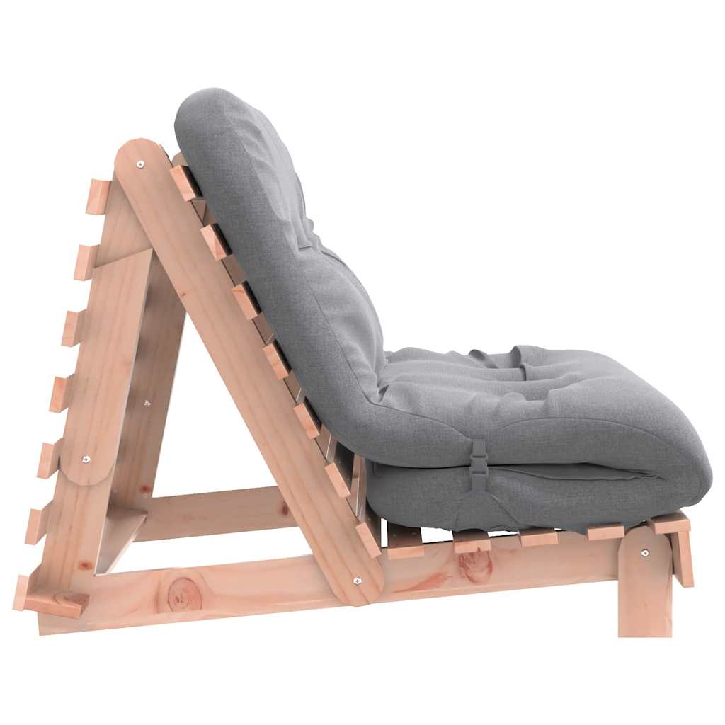 Καναπές Κρεβάτι Futon/Στρώμα 100x206x11 Μασίφ Ξύλο Ψευδοτσούγκα