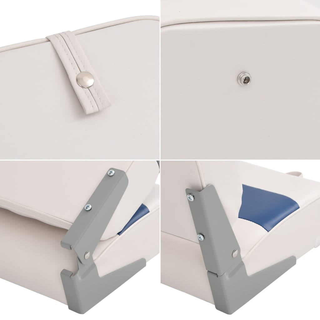 Κάθισμα Σκάφους Πτυσσόμενο με Ψηλή Πλάτη 44x38x55 εκ.