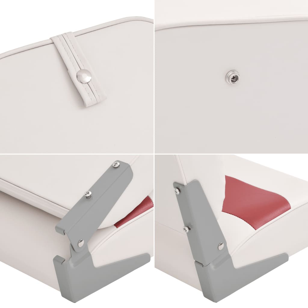 Κάθισμα Σκάφους Πτυσσόμενο με Ψηλή Πλάτη 44x38x55 εκ.