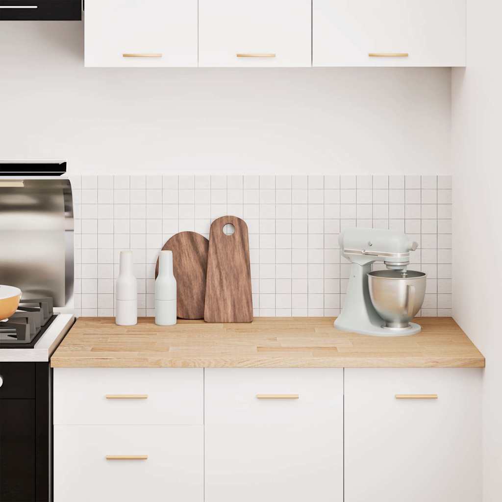 πάγκος εργασίας κουζίνας 120x63,5x2,7 εκ. στερεό δρυς ορθογώνιο