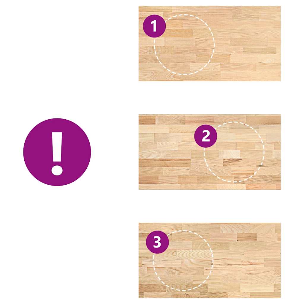 πάγκος εργασίας κουζίνας 120x63,5x2,7 εκ. στερεό δρυς ορθογώνιο