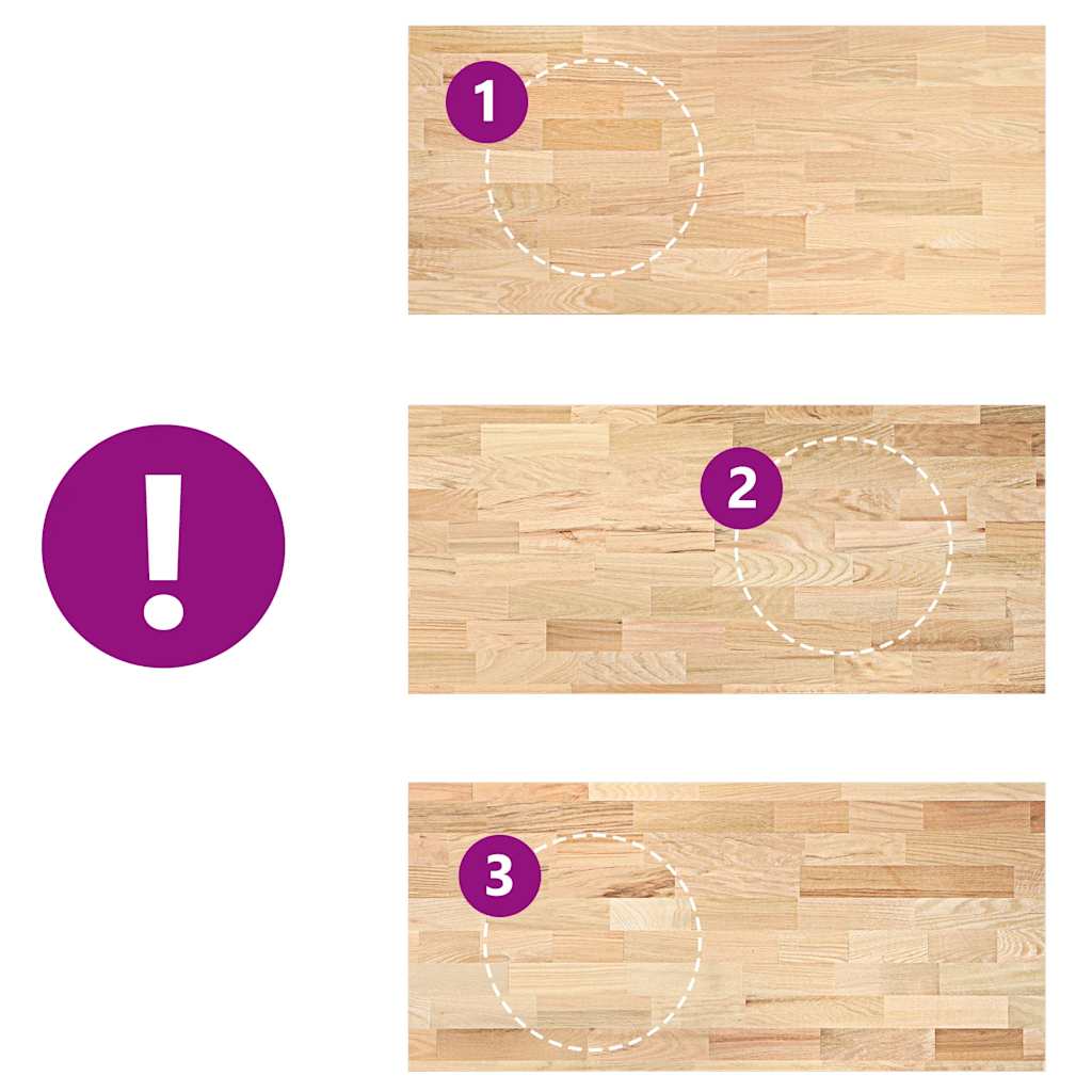 πάγκος εργασίας κουζίνας 140x63,5x2,7 εκ. στερεό δρυς ορθογώνιο - Pakobazaar