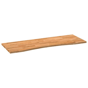 Επιφάνεια Τραπεζιού Ορθογώνιος 140x50x2,5 εκ. Μασίφ Ξύλο Δρυός
