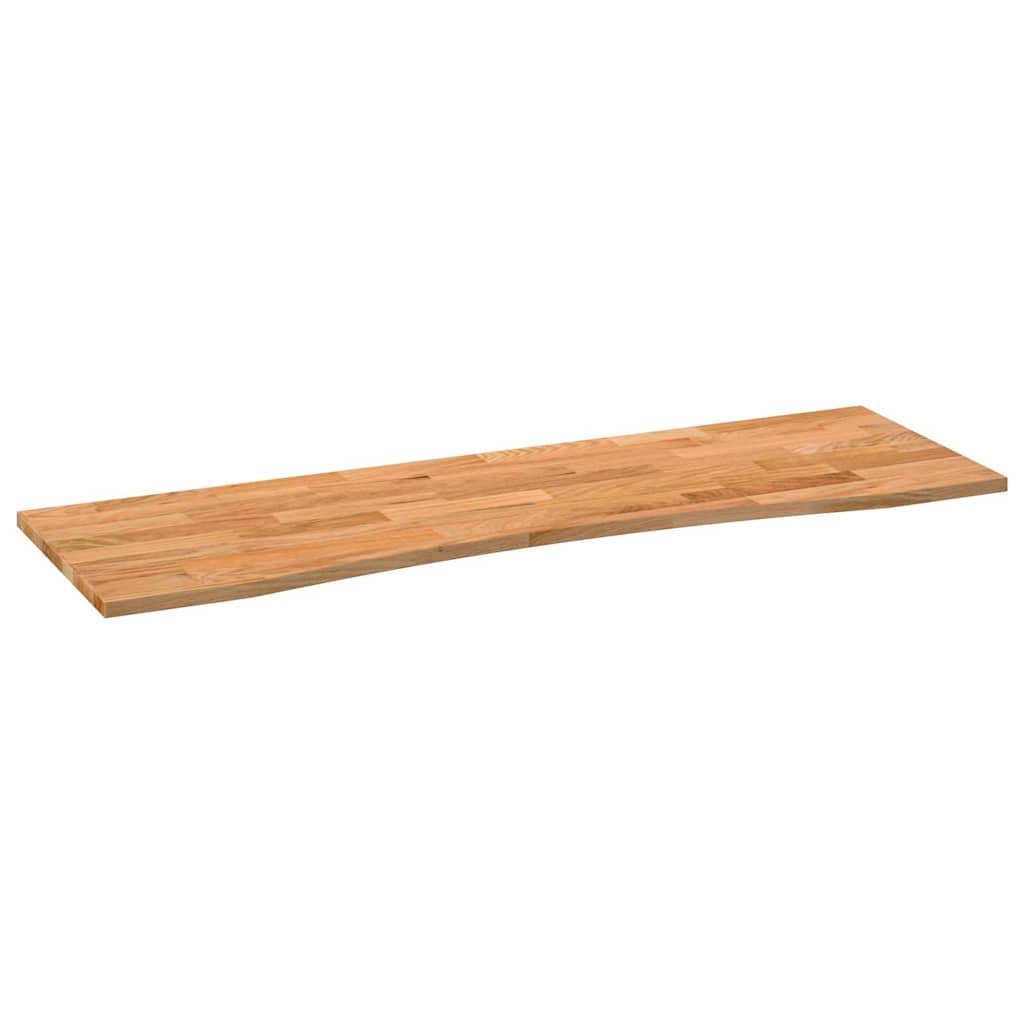 Επιφάνεια Τραπεζιού Ορθογώνιος 160x50x2,5 εκ. Μασίφ Ξύλο Δρυός - Pakobazaar
