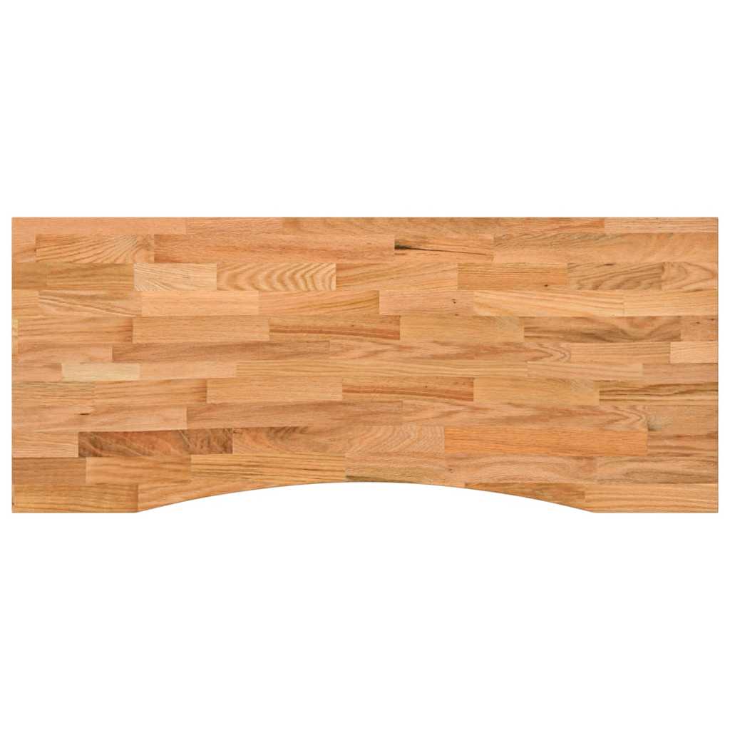 Επιφάνεια Τραπεζιού Ορθογώνιος 120x60x2,5 εκ. Μασίφ Ξύλο Δρυός - Pakobazaar