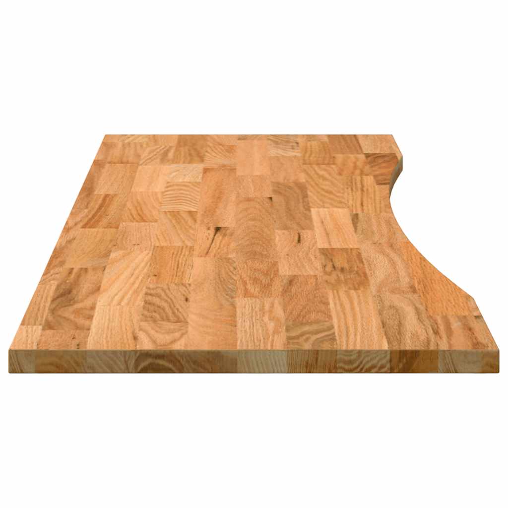 Επιφάνεια Τραπεζιού Ορθογώνιος 140x60x2,5 εκ. Μασίφ Ξύλο Δρυός