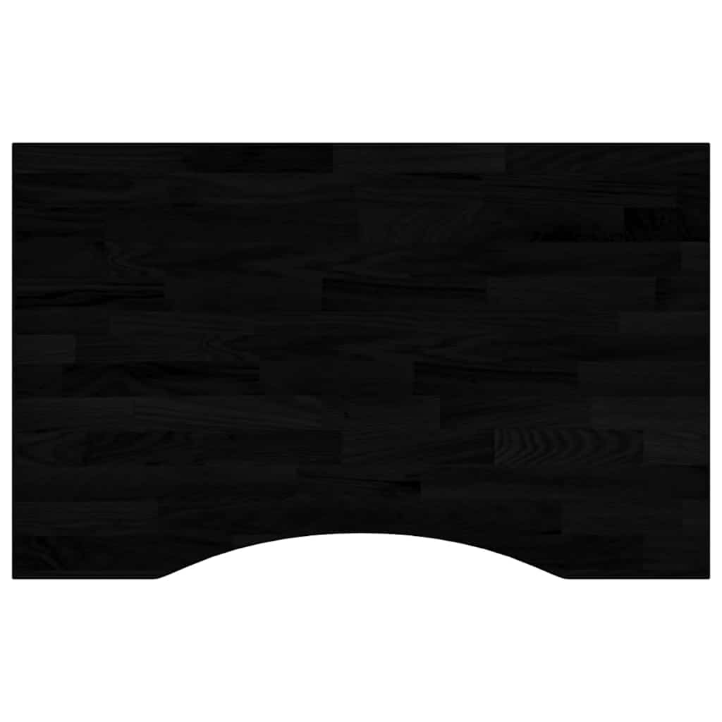 Επιφάνεια Τραπεζιού Ορθογώνιος 80x60x2,5 εκ. Μασίφ Ξύλο Δρυός