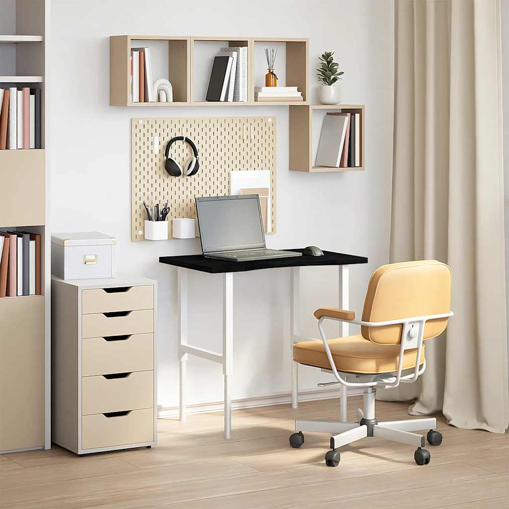 Επιφάνεια Τραπεζιού Ορθογώνιος 80x60x2,5 εκ. Μασίφ Ξύλο Δρυός