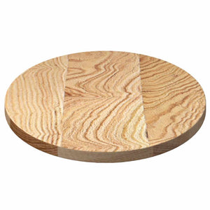 Επιτραπέζια επιφάνεια 80x40x2 cm μασίφ ξύλο δρυς οβάλ