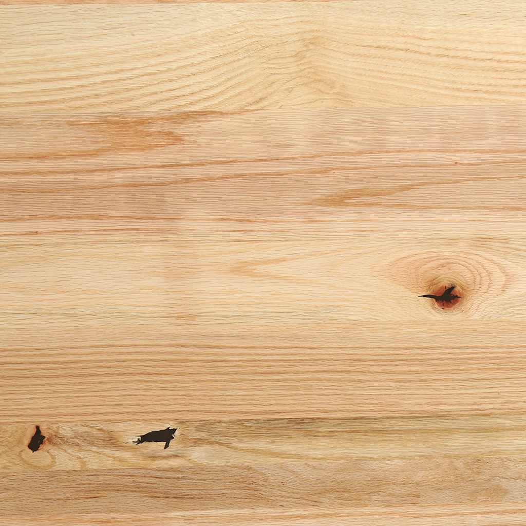 Επιτραπέζια επιφάνεια 100x50x2 cm μασίφ ξύλο δρυς οβάλ