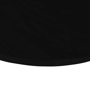 Επιτραπέζια επιφάνεια Σκούρο Καφέ 80x40x2 εκ. Ξύλο Δρυός Οβάλ