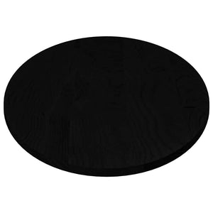 Επιτραπέζια επιφάνεια Σκούρο Καφέ 140x60x2 εκ. Ξύλο Δρυός Οβάλ