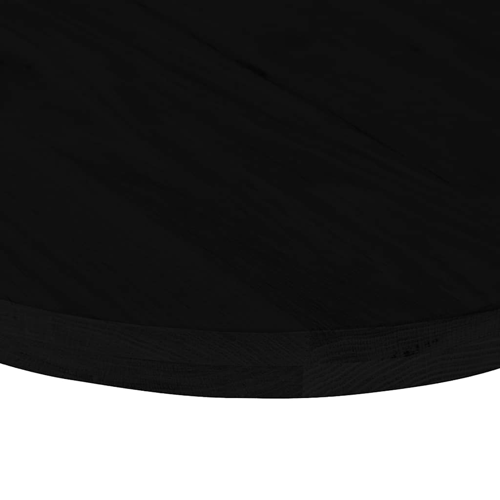 Επιτραπέζια επιφάνεια Σκούρο Καφέ 120x60x4 εκ. Ξύλο Δρυός Οβάλ