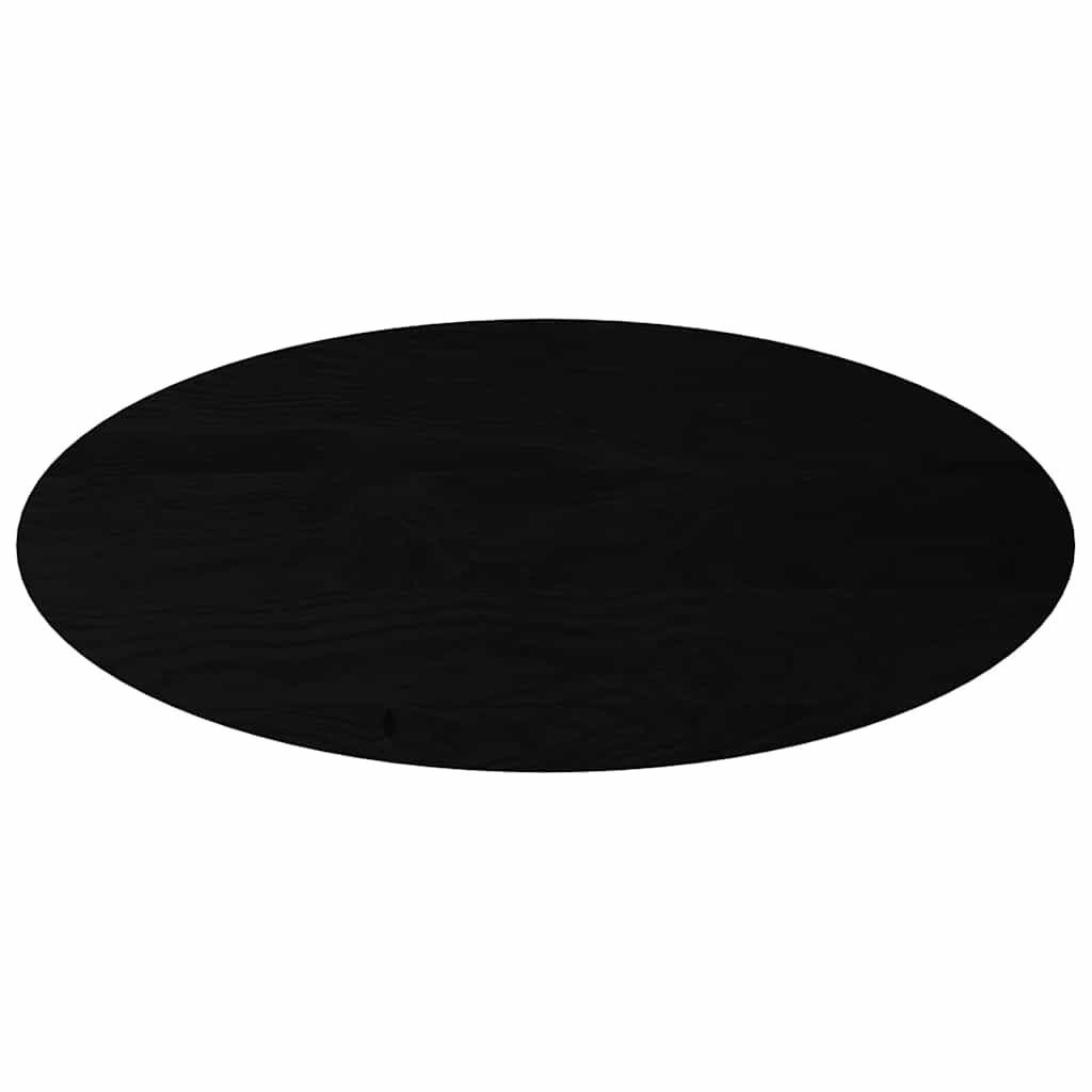 Επιτραπέζια επιφάνεια Σκούρο Καφέ 140x60x4 εκ. Ξύλο Δρυός Οβάλ