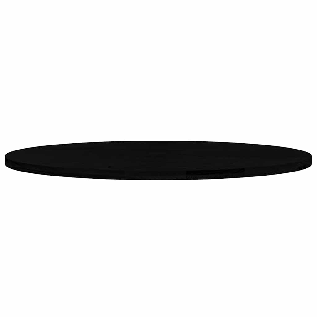 Επιτραπέζια επιφάνεια Σκούρο Καφέ 140x60x4 εκ. Ξύλο Δρυός Οβάλ