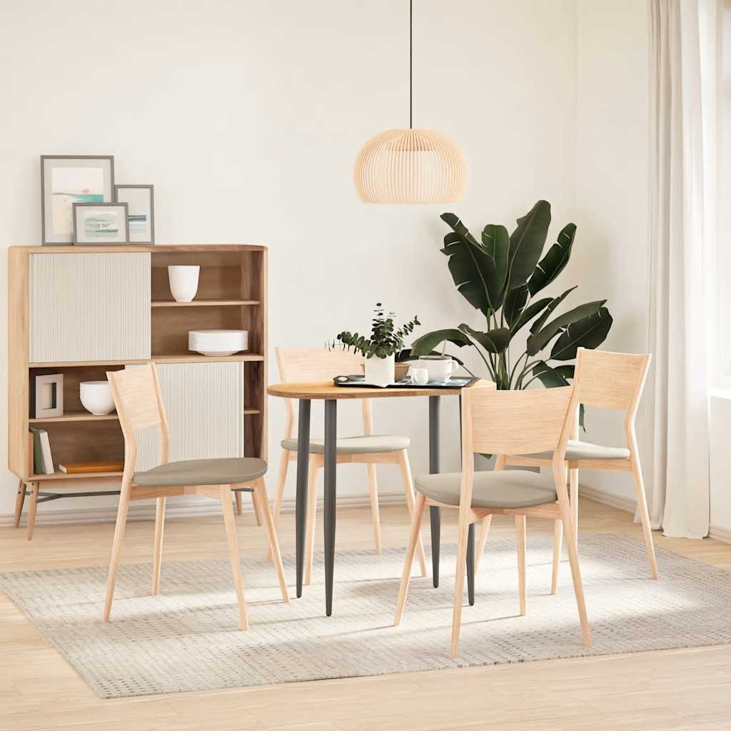 Επιτραπέζια επιφάνεια 80x40x2 cm μασίφ ξύλο δρυς οβάλ