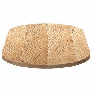 Επιτραπέζια επιφάνεια 100x50x2 cm μασίφ ξύλο δρυς οβάλ