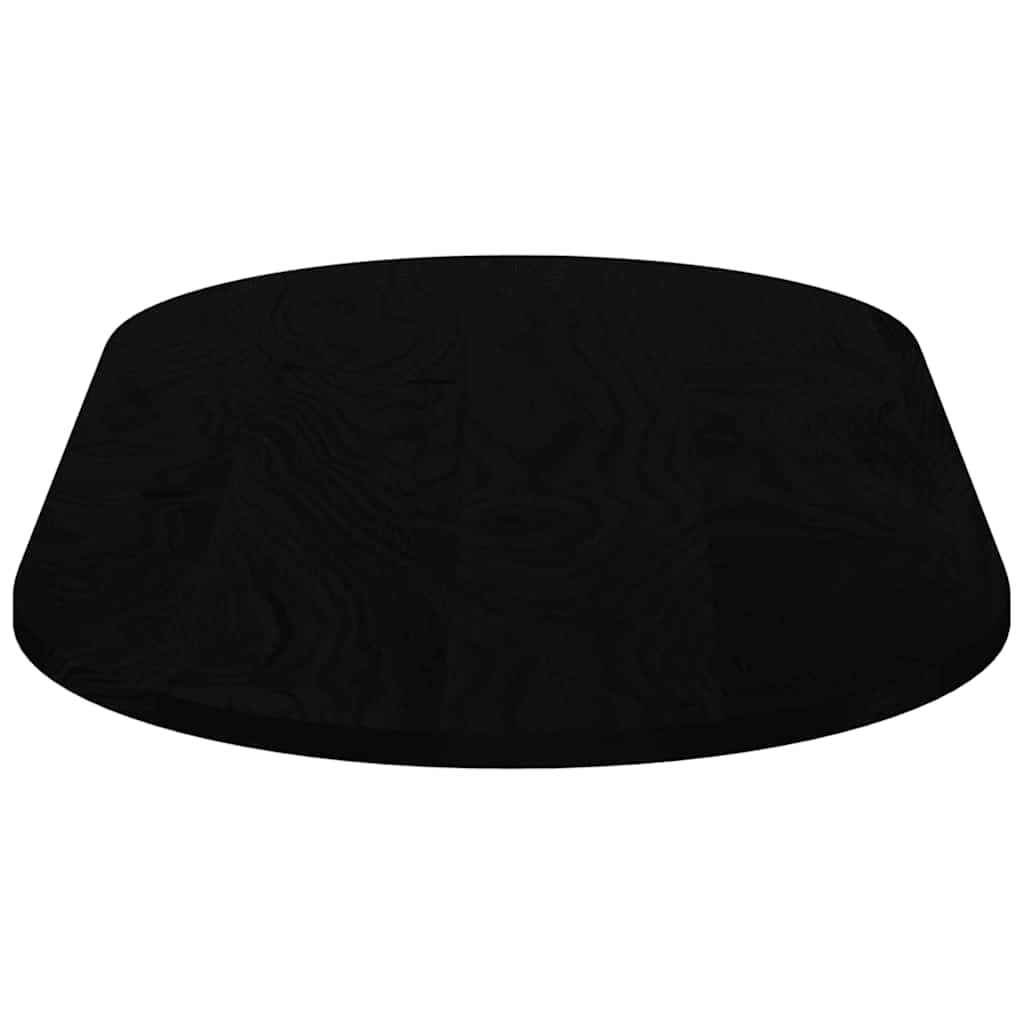 Επιτραπέζια επιφάνεια Σκούρο Καφέ 120x60x2 εκ. Ξύλο Δρυός Οβάλ