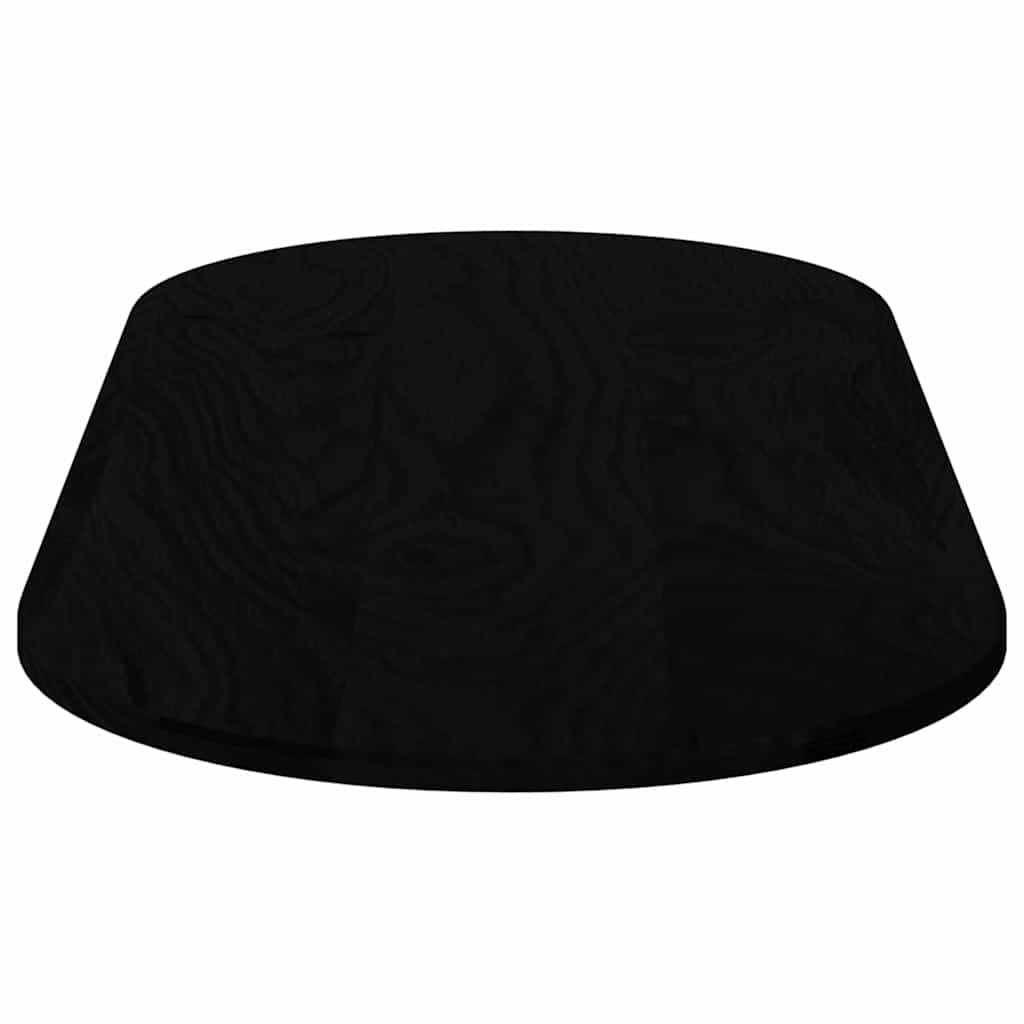 Επιτραπέζια επιφάνεια Σκούρο Καφέ 140x60x2 εκ. Ξύλο Δρυός Οβάλ