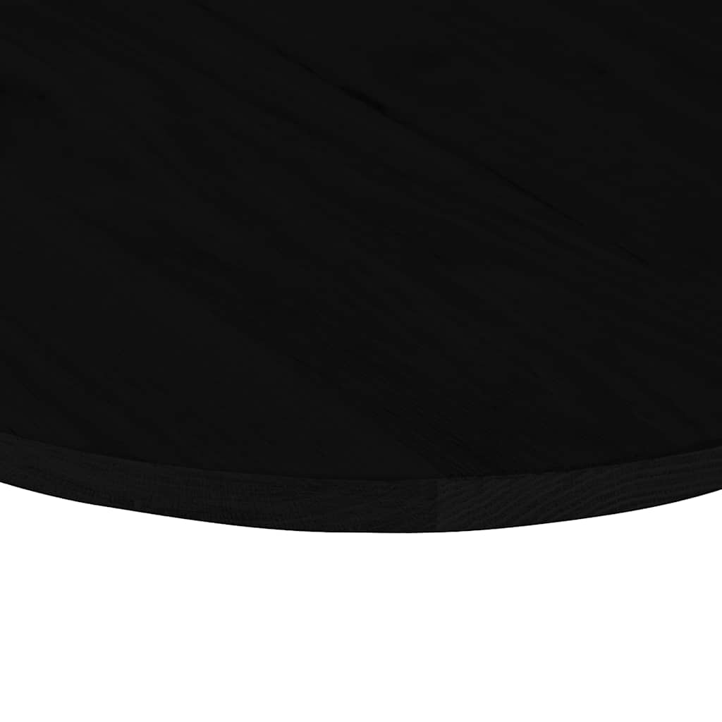 Επιτραπέζια επιφάνεια Σκούρο Καφέ 140x60x2 εκ. Ξύλο Δρυός Οβάλ