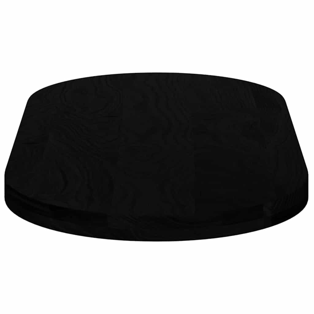 Επιτραπέζια επιφάνεια Σκούρο Καφέ 100x50x4 εκ. Ξύλο Δρυός Οβάλ