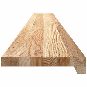 Περβάζια παραθύρων 2 τεμ. 160x20x2 εκ. Ακατέργαστο Μασίφ Δρυός - Pakobazaar