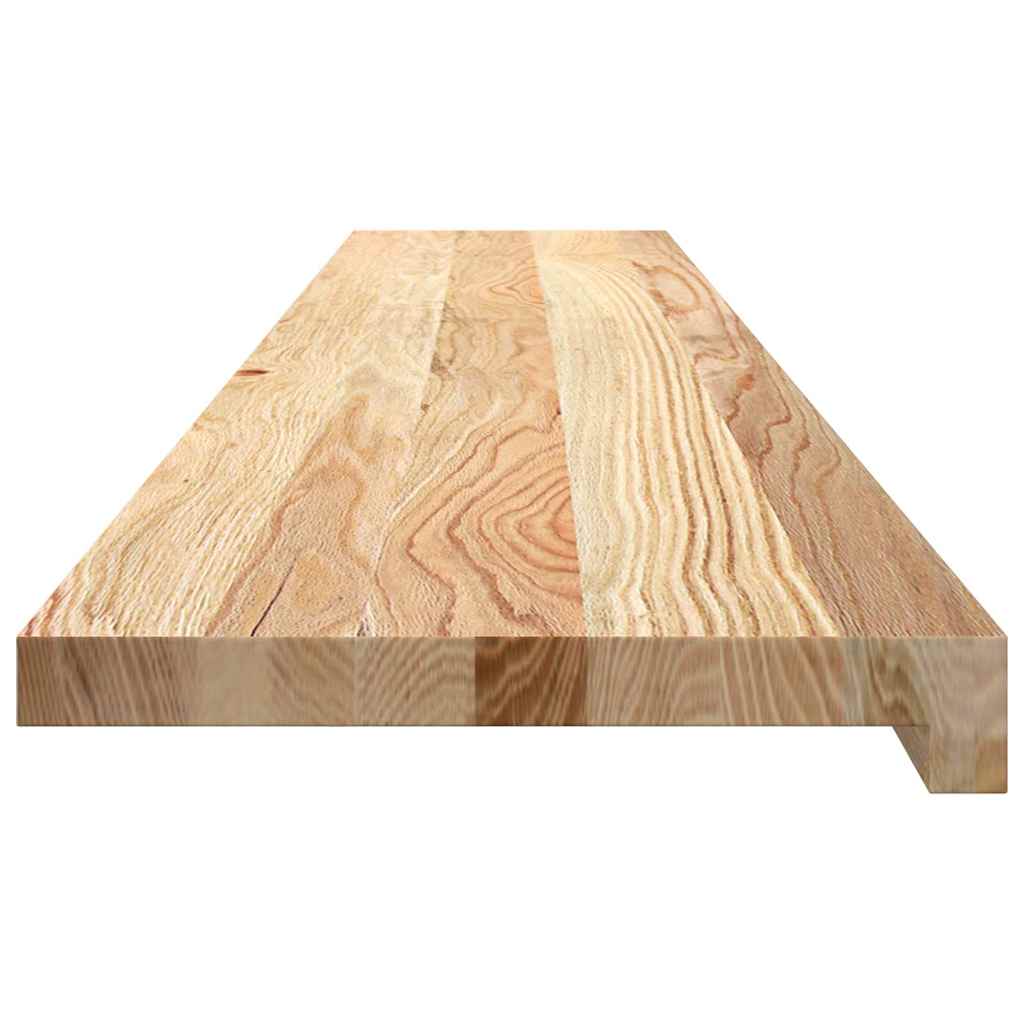 Περβάζια παραθύρων 2 τεμ. 140x25x2 εκ. Ακατέργαστο Μασίφ Δρυός - Pakobazaar