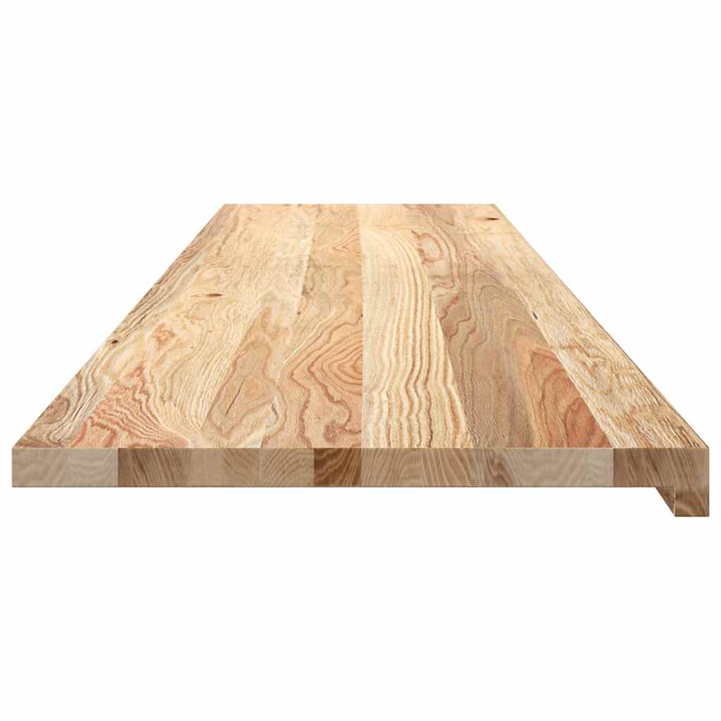 Περβάζια παραθύρων 2 τεμ. 160x40x2 εκ. Ακατέργαστο Μασίφ Δρυός