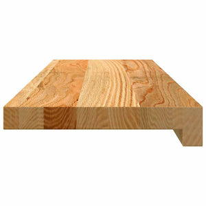 Περβάζια παραθύρων 2 τεμ. Αν. Καφέ 70x20x2 εκ. Μασίφ Ξύλο Δρυός - Pakobazaar