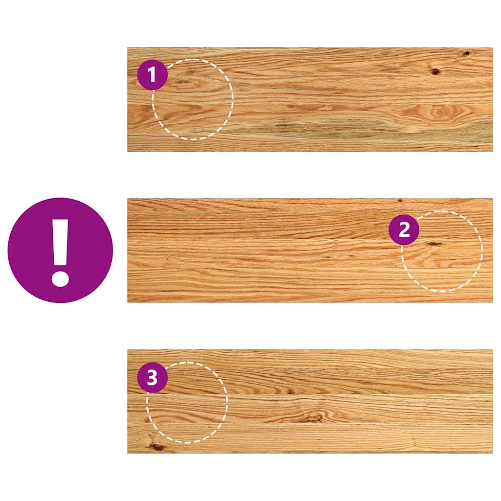 Περβάζια παραθύρων 2 τεμ. Αν. Καφέ 70x20x2 εκ. Μασίφ Ξύλο Δρυός - Pakobazaar