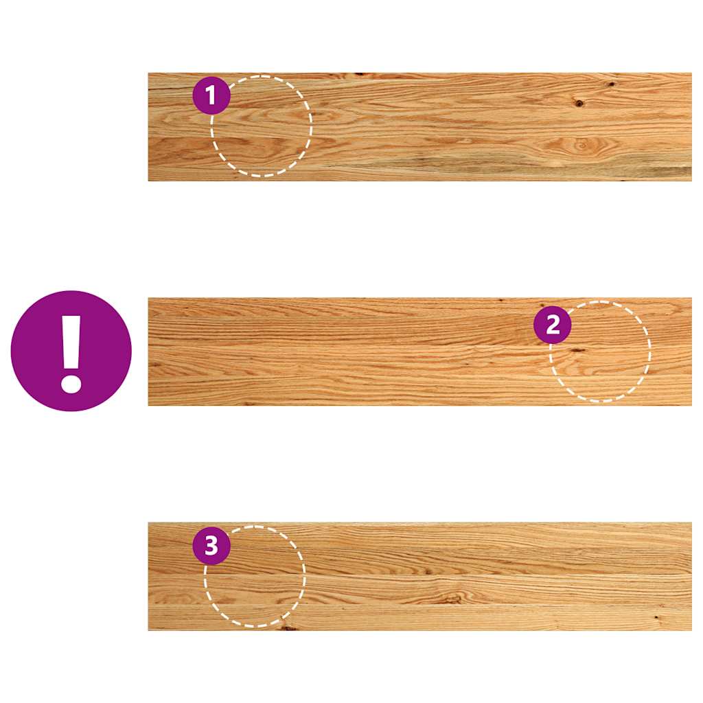 Περβάζια παραθύρων 2 τεμ. Αν. Καφέ 100x20x2εκ. Μασίφ Ξύλο Δρυός