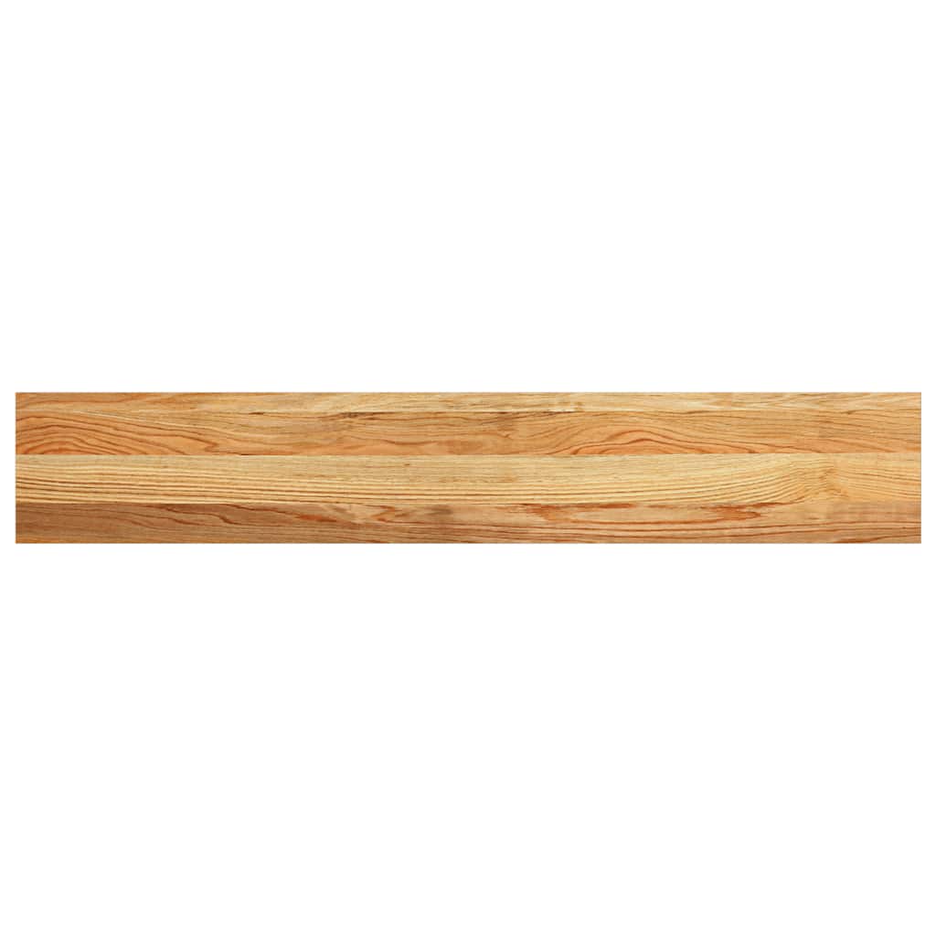 Περβάζια παραθύρων 2 τεμ. Αν. Καφέ 120x20x2εκ. Μασίφ Ξύλο Δρυός