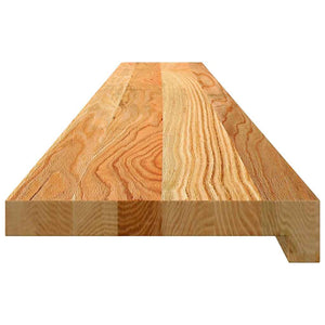 Περβάζια παραθύρων 2 τεμ. Αν. Καφέ 140x20x2εκ. Μασίφ Ξύλο Δρυός