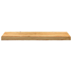 Περβάζια παραθύρων 2 τεμ. Αν. Καφέ 80x25x2 εκ. Μασίφ Ξύλο Δρυός - Pakobazaar