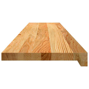 Περβάζια παραθύρων 2 τεμ. Αν. Καφέ 120x30x2εκ. Μασίφ Ξύλο Δρυός - Pakobazaar