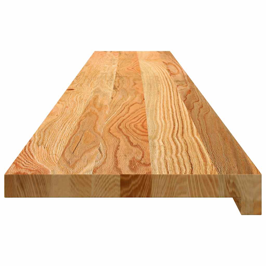 Περβάζια παραθύρων 2 τεμ. Αν. Καφέ 160x30x2εκ. Μασίφ Ξύλο Δρυός