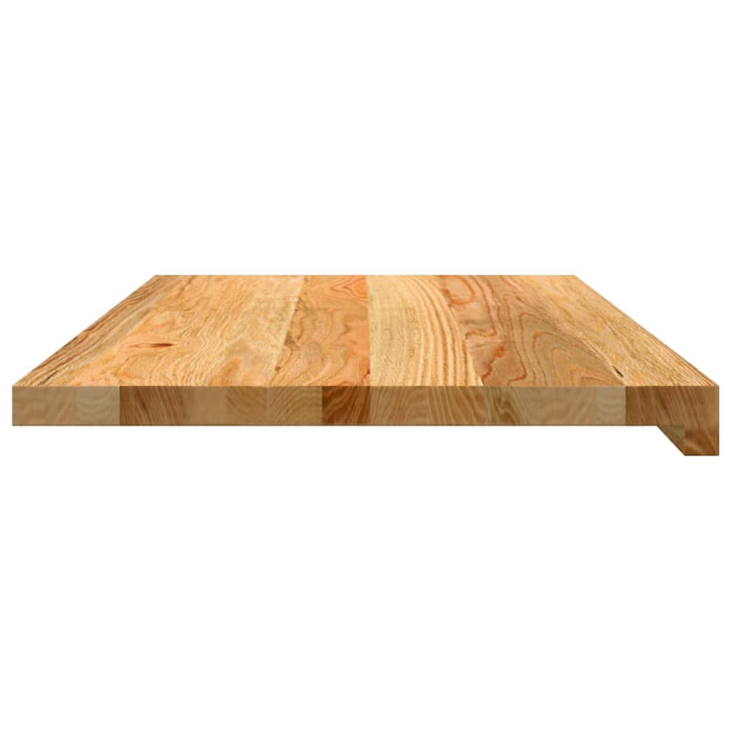 Περβάζια παραθύρων 2 τεμ. Αν. Καφέ 70x40x2 εκ. Μασίφ Ξύλο Δρυός