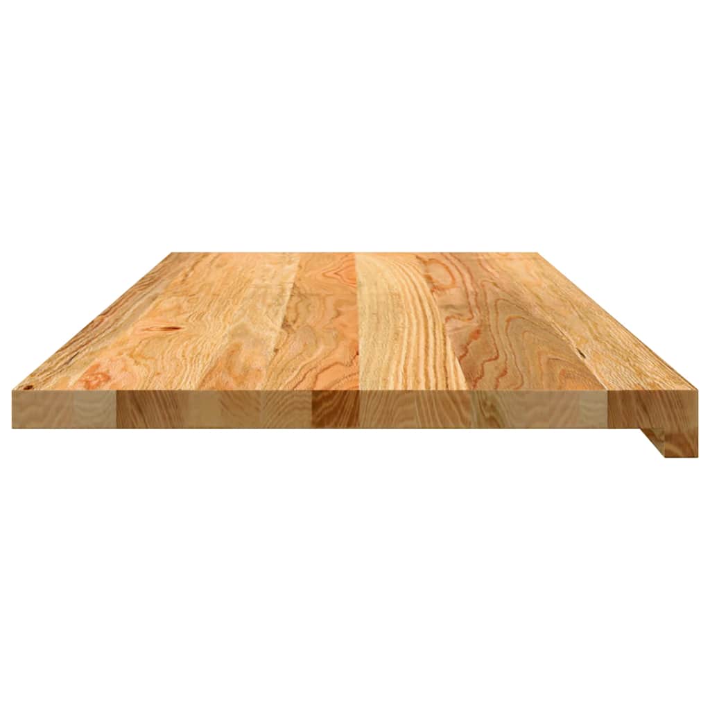 Περβάζια παραθύρων 2 τεμ. Αν. Καφέ 90x40x2 εκ. Μασίφ Ξύλο Δρυός