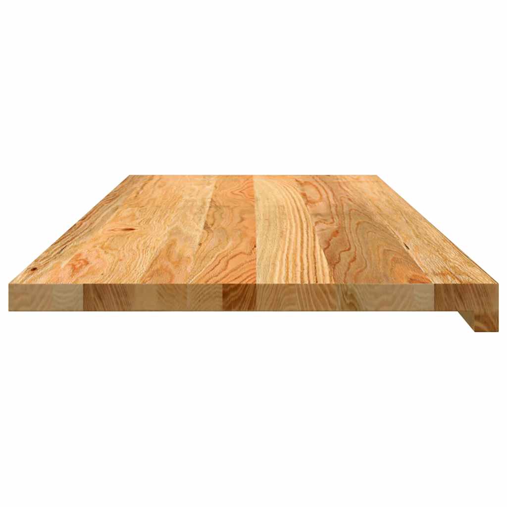 Περβάζια παραθύρων 2 τεμ. Αν. Καφέ 100x40x2εκ. Μασίφ Ξύλο Δρυός - Pakobazaar