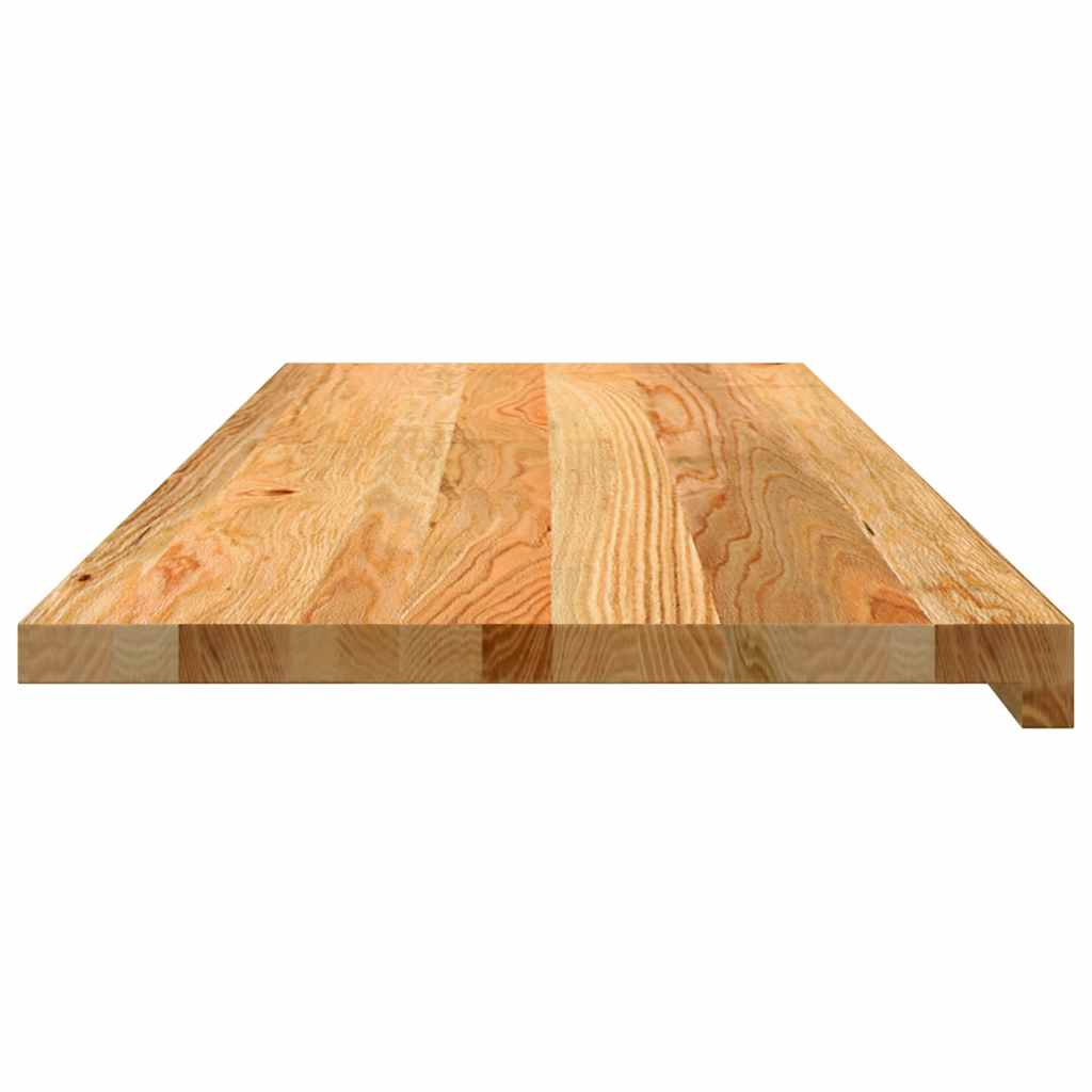 Περβάζια παραθύρων 2 τεμ. Αν. Καφέ 110x40x2εκ. Μασίφ Ξύλο Δρυός