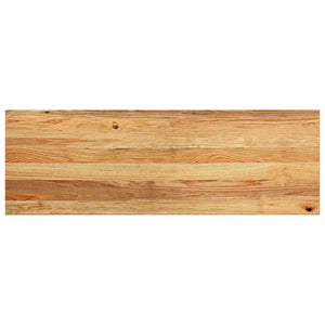 Περβάζια παραθύρων 2 τεμ. Αν. Καφέ 120x40x2εκ. Μασίφ Ξύλο Δρυός